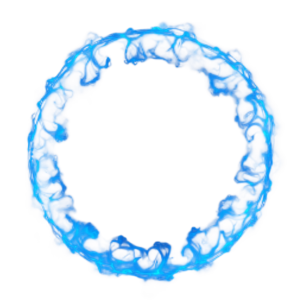 Blue Flame Ring